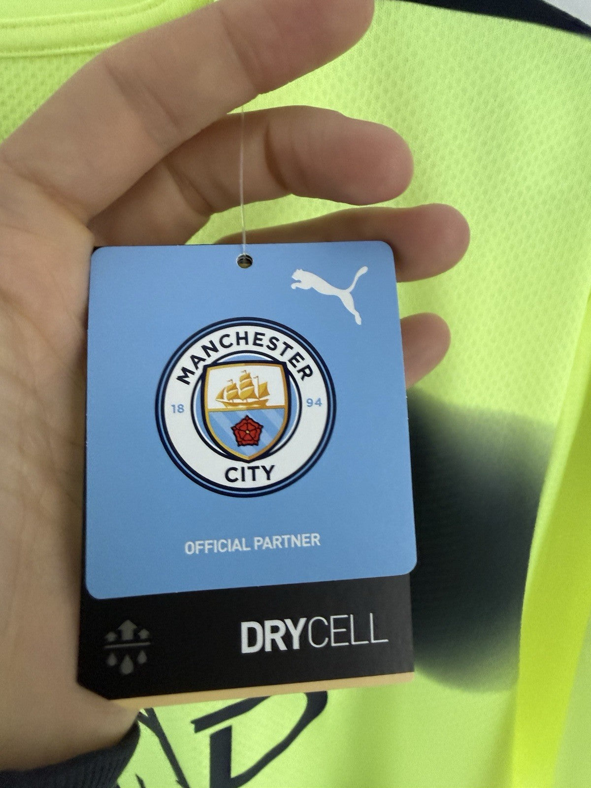 Manchester City Haaland #9 2022/23 Large 3rd Shirt Puma BNWT 765734-03