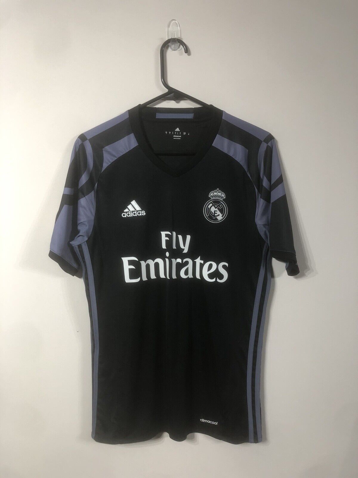 Sergio Ramos #4 2016/17 Real Madrid Small 3rd Shirt Excellent Condition
