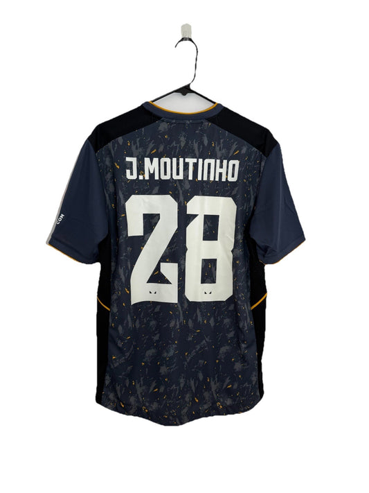 Wolverhampton Wanderers J. Moutinho #28 2021/22 Large Away Shirt Castore BNWT
