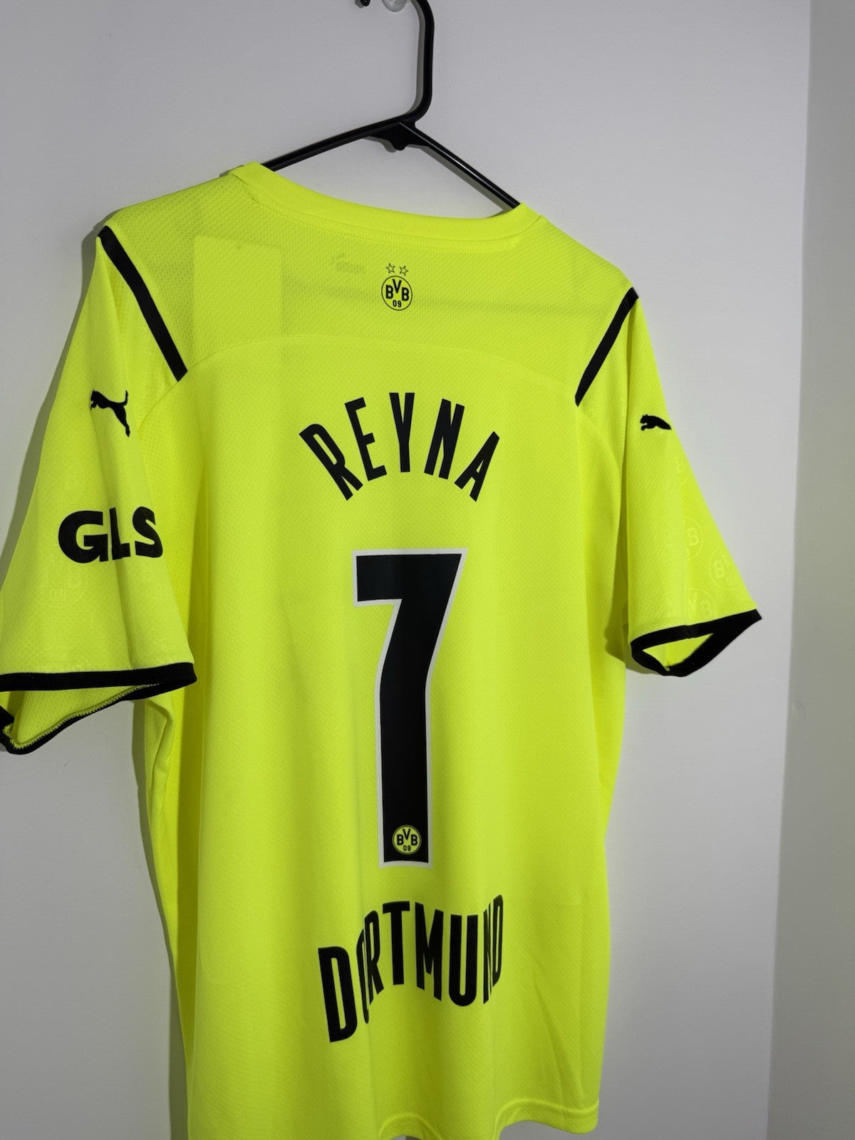 Borussia Dortmund Reyna #7 2021/22 XL 3rd Shirt Puma BNWT 759068-03
