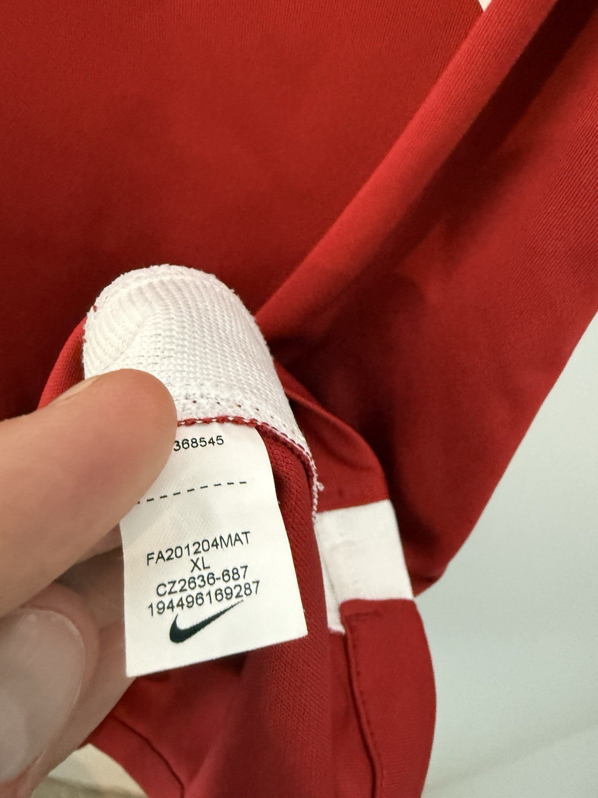 Liverpool Virgil #4 2020/21 XL WCC Home Shirt Excellent Condition CZ2636-687