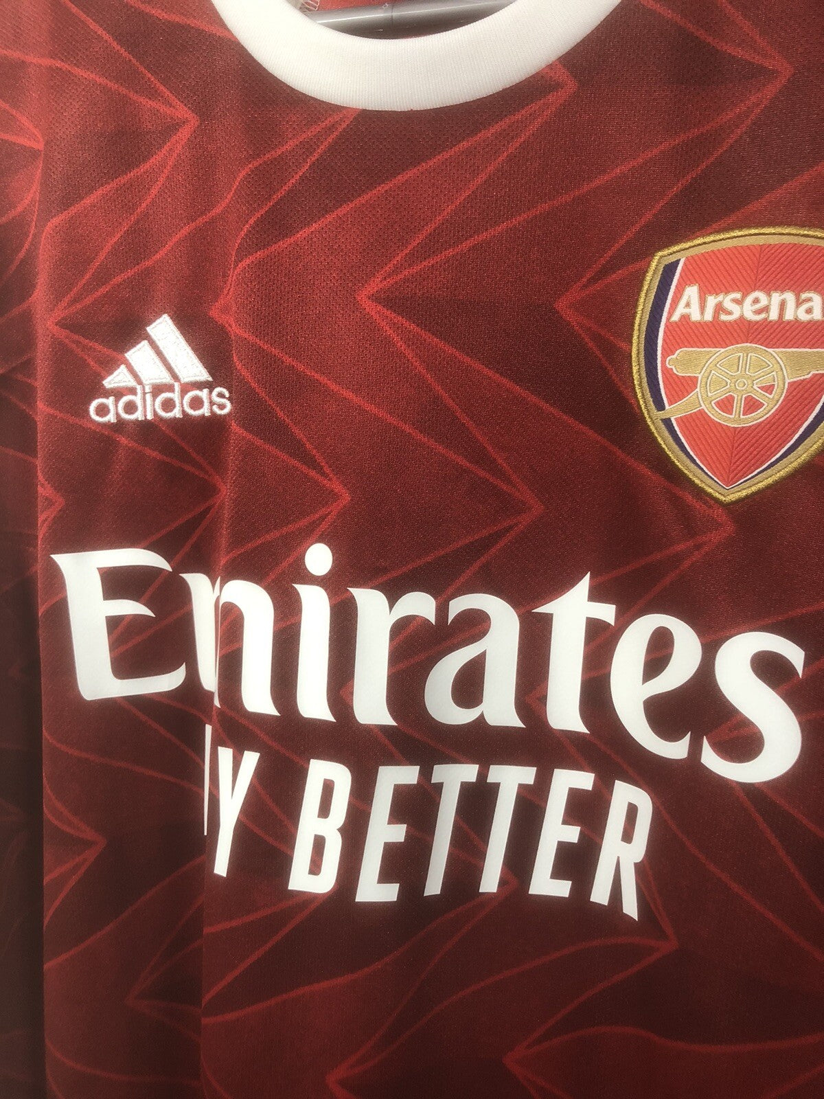 Arsenal Xhaka #34 2020/21 Large Home Shirt Adidas BNWT EH5817