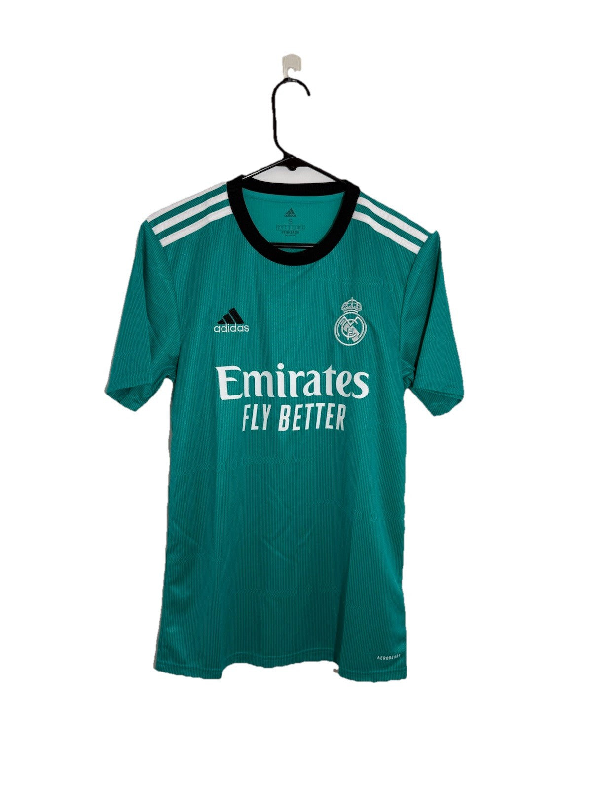 Real Madrid Hazard #7 2021/22 Small 3rd Shirt BNWT H40951
