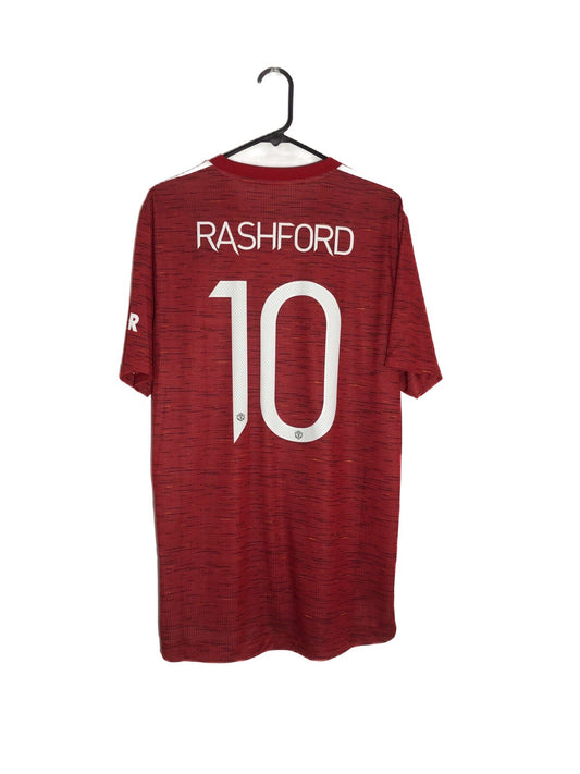 Manchester United Rashford #10 2020/21 Large Authentic Home Shirt BNWT GC7957