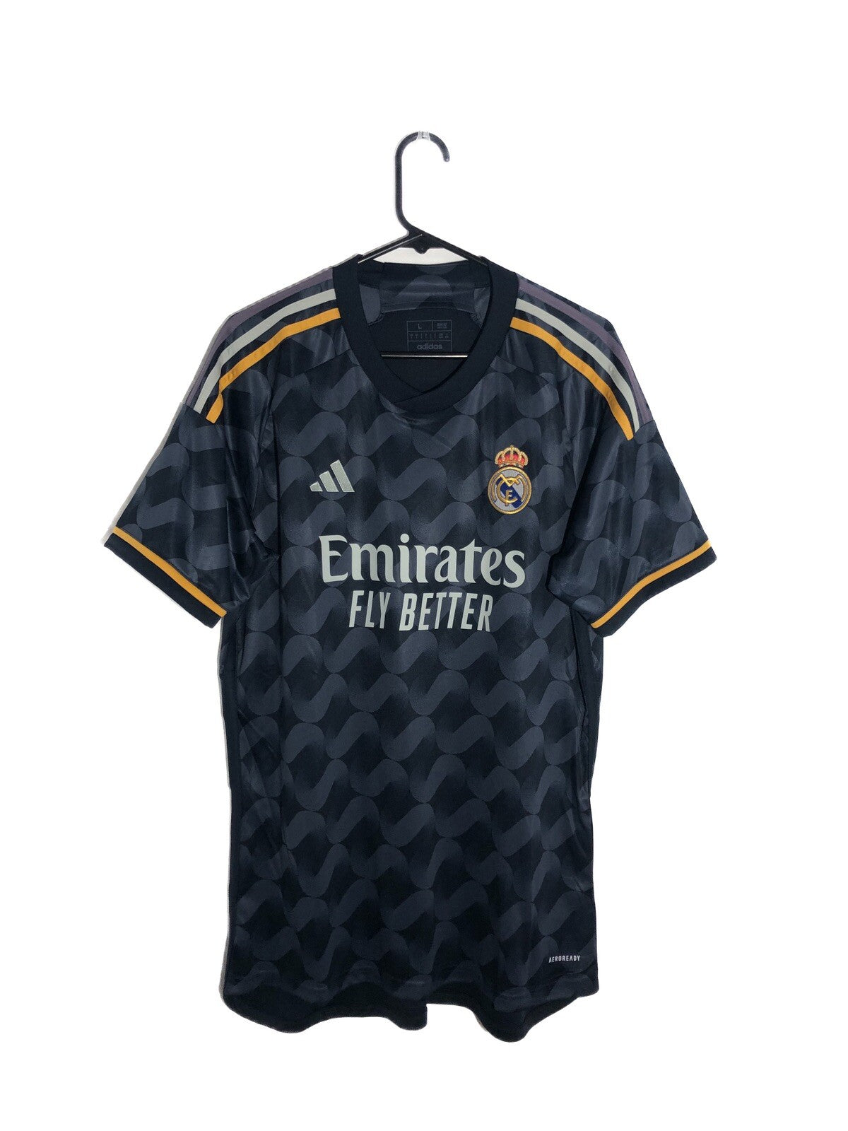 Real Madrid Bellingham #5 2023/24 Large Away Shirt BNWT IJ5901