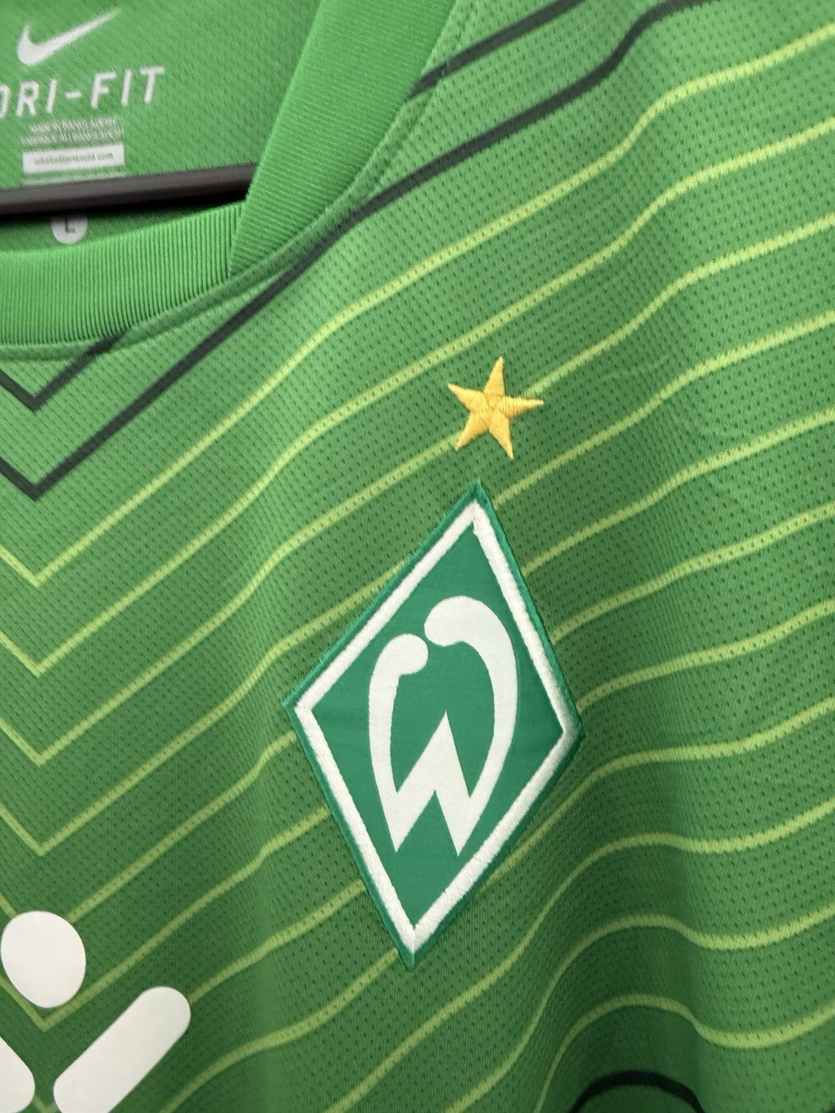 Werder Bremen 2011/12 Large Home Shirt Nike Excellent Condition