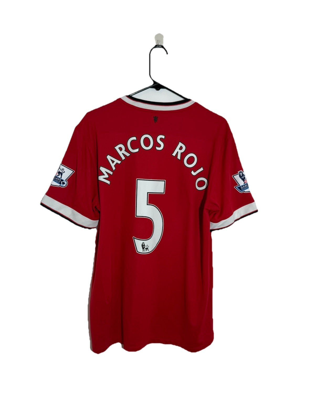 Manchester United Marcos Rojo #5 2014/15 L Home Excellent Condition 611031-624