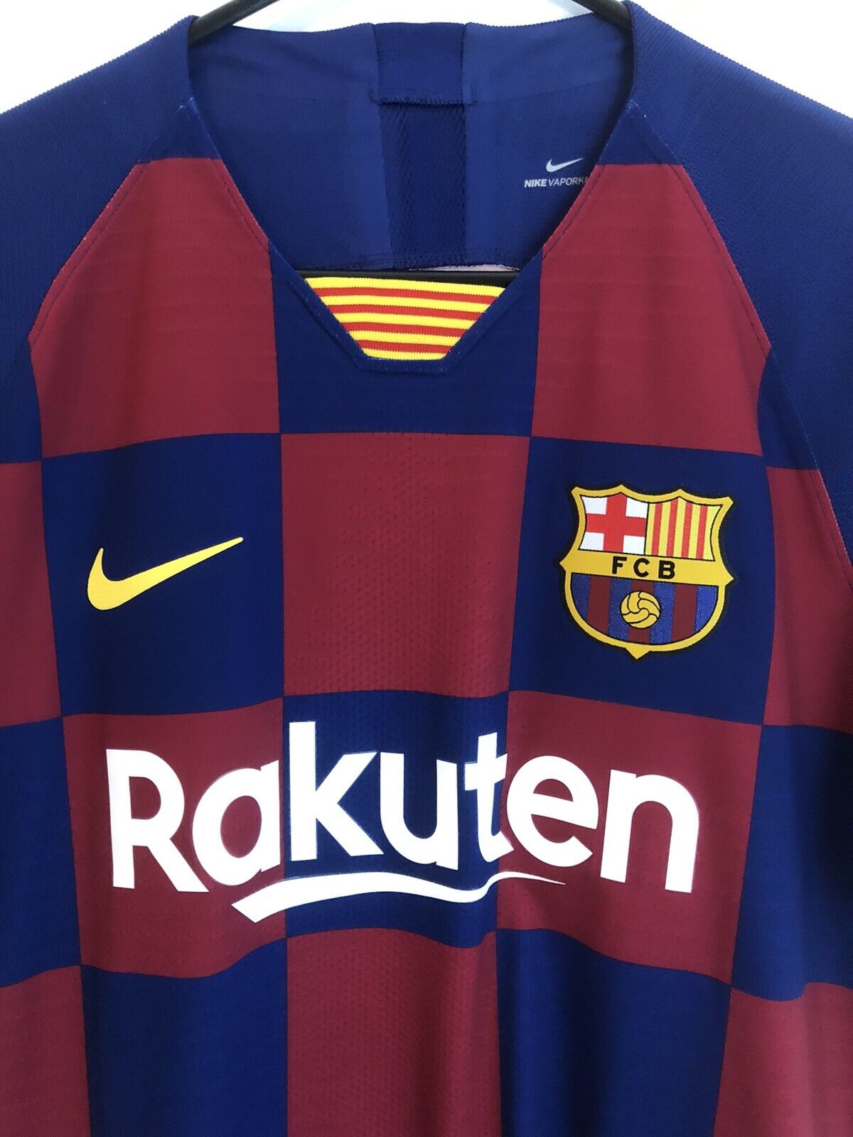 Suarez 9 Barcelona Vaporknit Medium 2019 20 Home Excellent Condition Aj5257 456