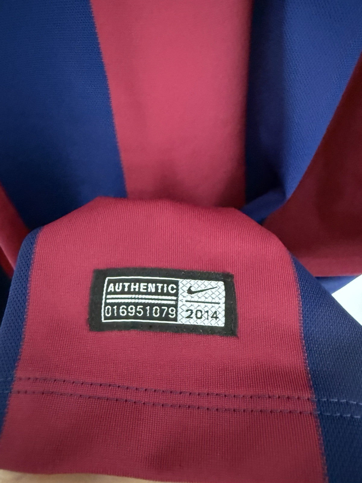 Barcelona A. Iniesta #8 2014/15 XL Home Shirt Nike BNWT 610594-423