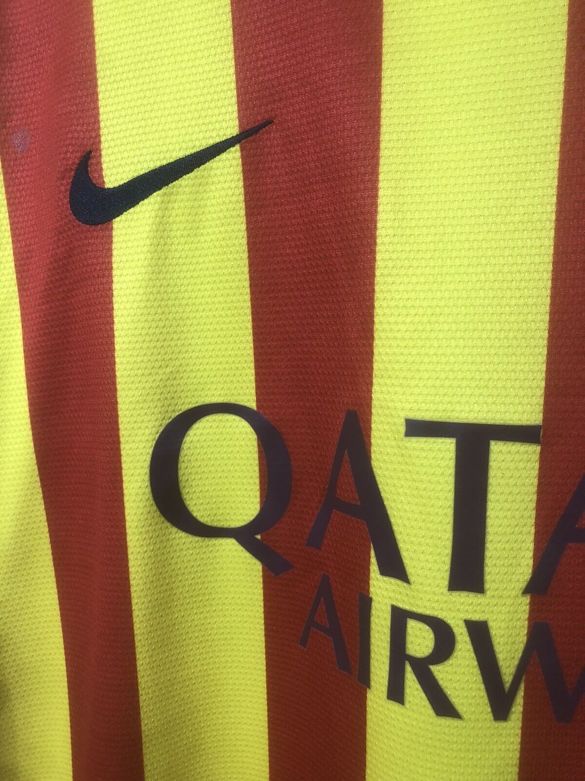 Messi 10 Barcelona 2013 14 Xl Away Shirt Excellent Condition 532823 703