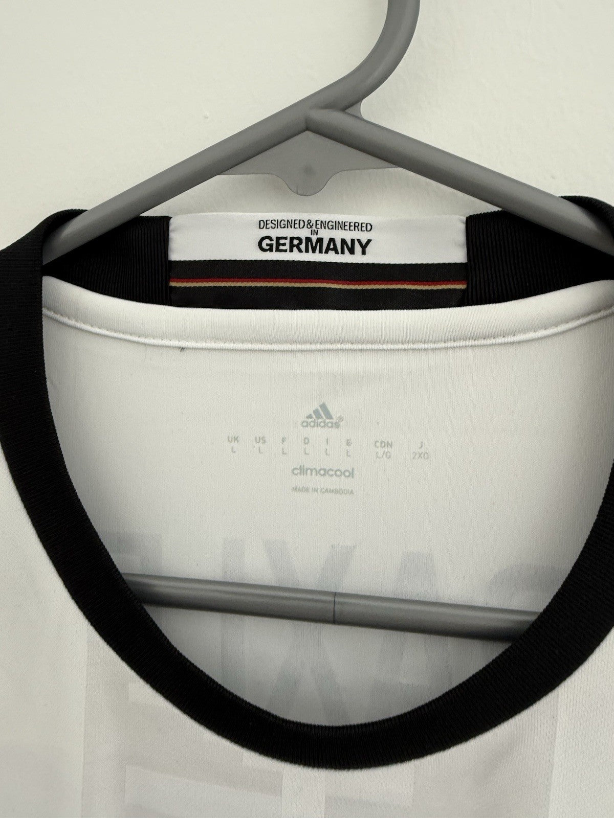 Germany Draxler #11 Euro 2016 Large Home Shirt Adidas BNWT AI5014