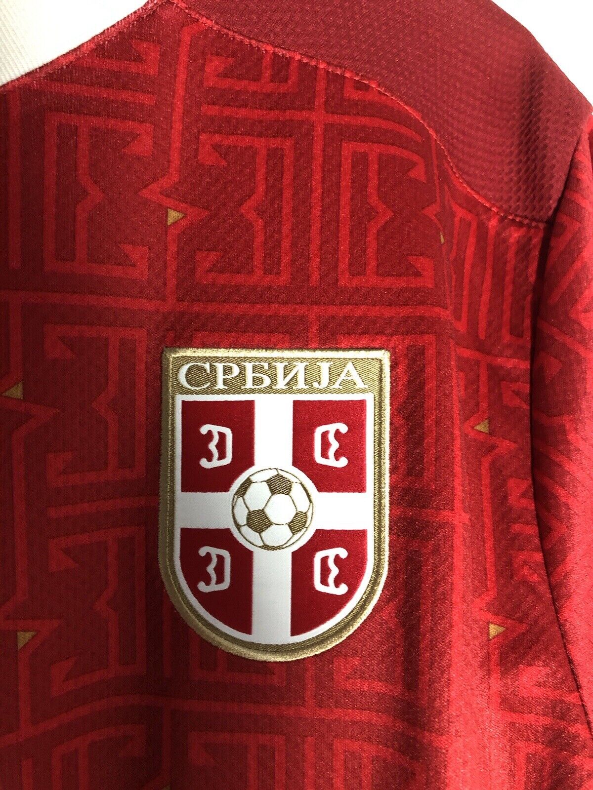 Vlahovic 18 Serbia 2020 21 Large Home Shirt Puma Excellent Condition 756515 01