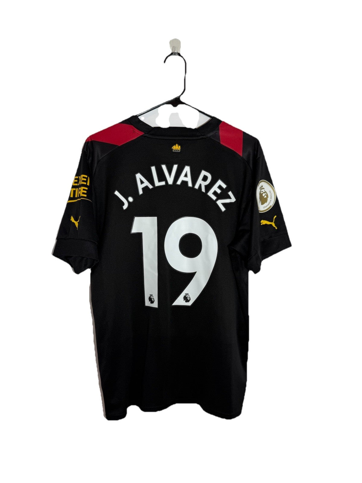 Manchester City J. Alvarez #19 2022/23 Large Away Excellent Condition 765722-02