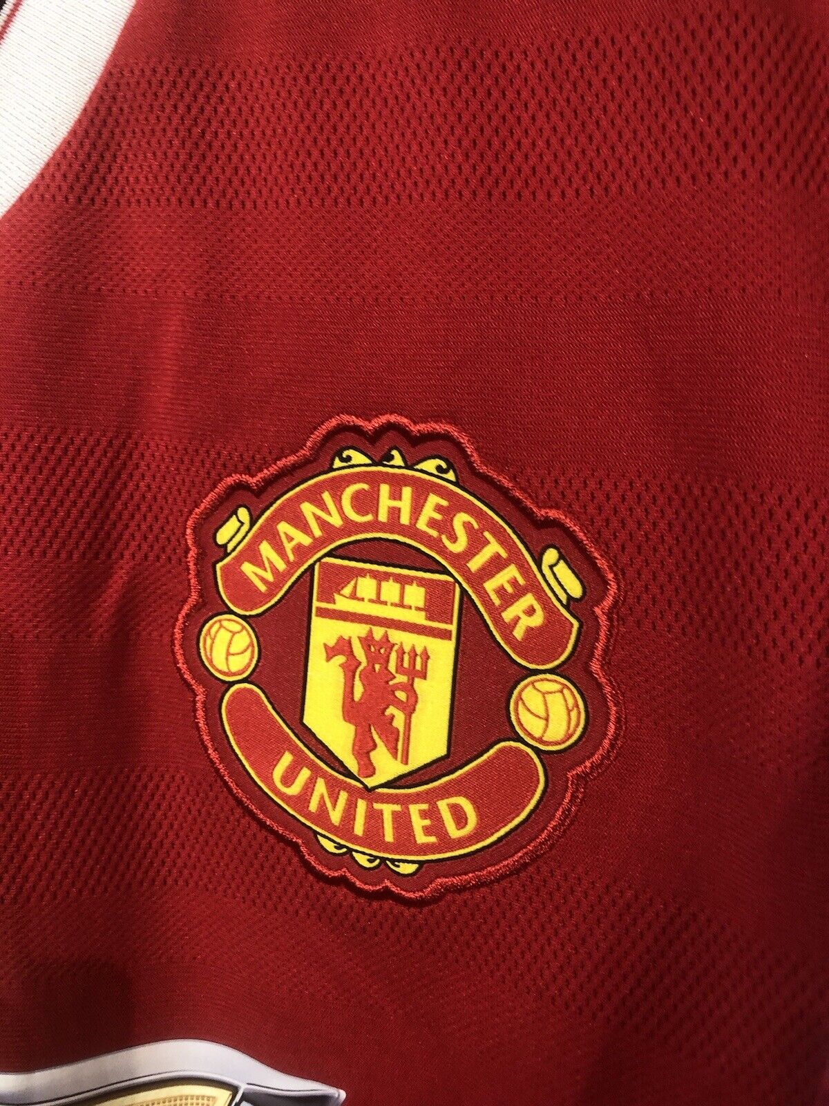 Manchester United Home X-Large 2015/16 Shirt Very Good Condition