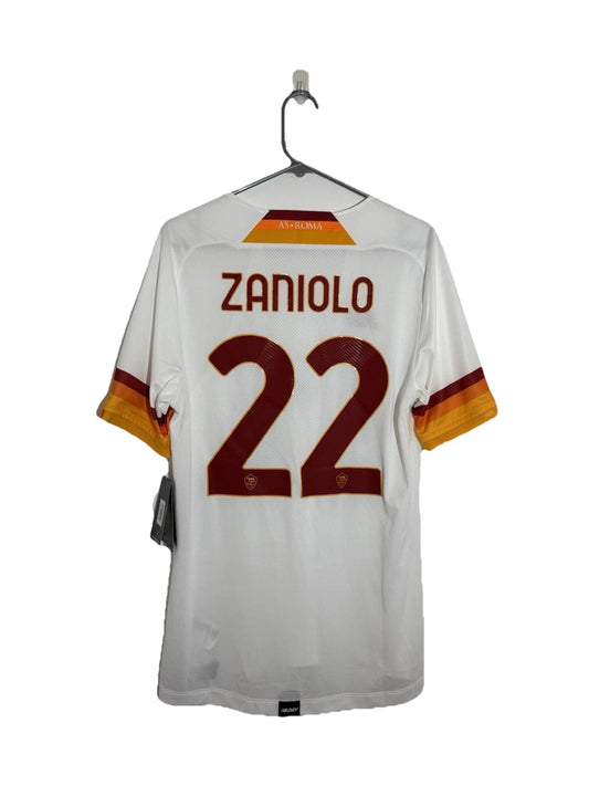 AS Roma Zaniolo #22 2021/22 XL Away Authentic  Shirt New Balance BNWT MT130235