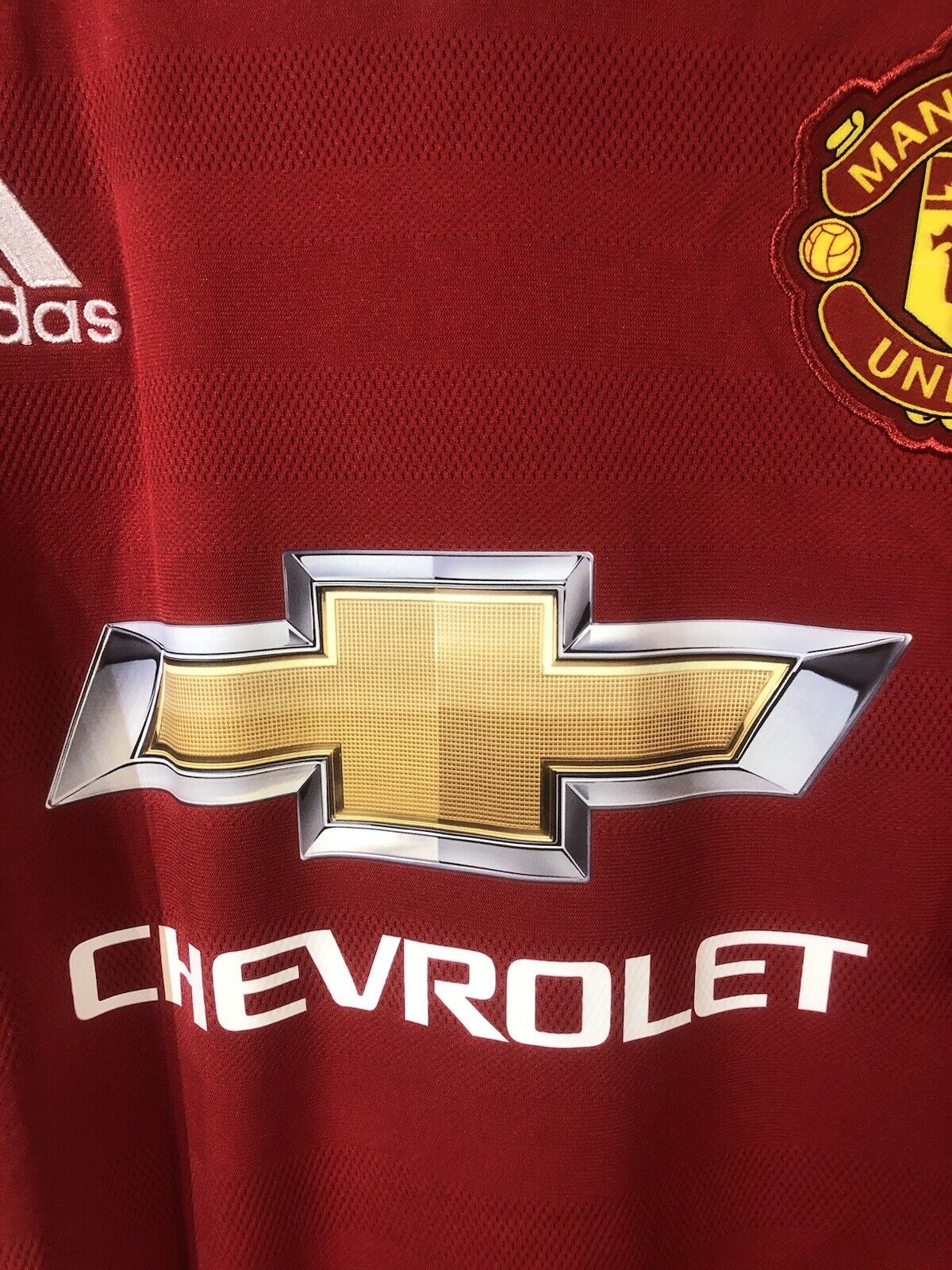 Manchester United Home X-Large 2015/16 Shirt Very Good Condition