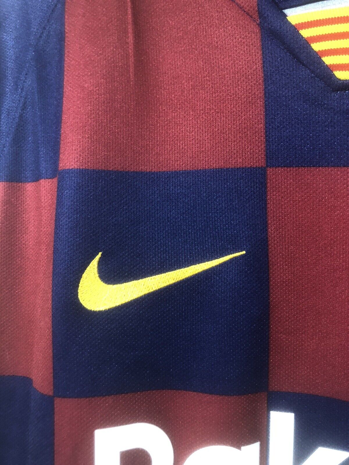 Suarez 9 Barcelona Xl 2019 20 Home Shirt Nike Excellent Condition  Aj5532 456