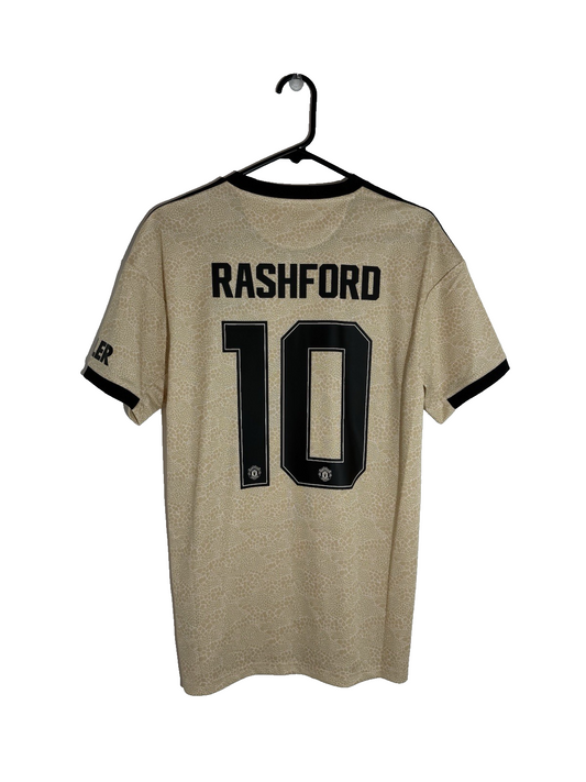Man United Rashford #10 2019/20 Away Medium CL Shirt Excellent Condition ED7388