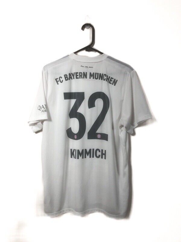 Kimmich 32 Bayern Munich 2019 20 Xl Away Shirt Excellent Condition Dw7406