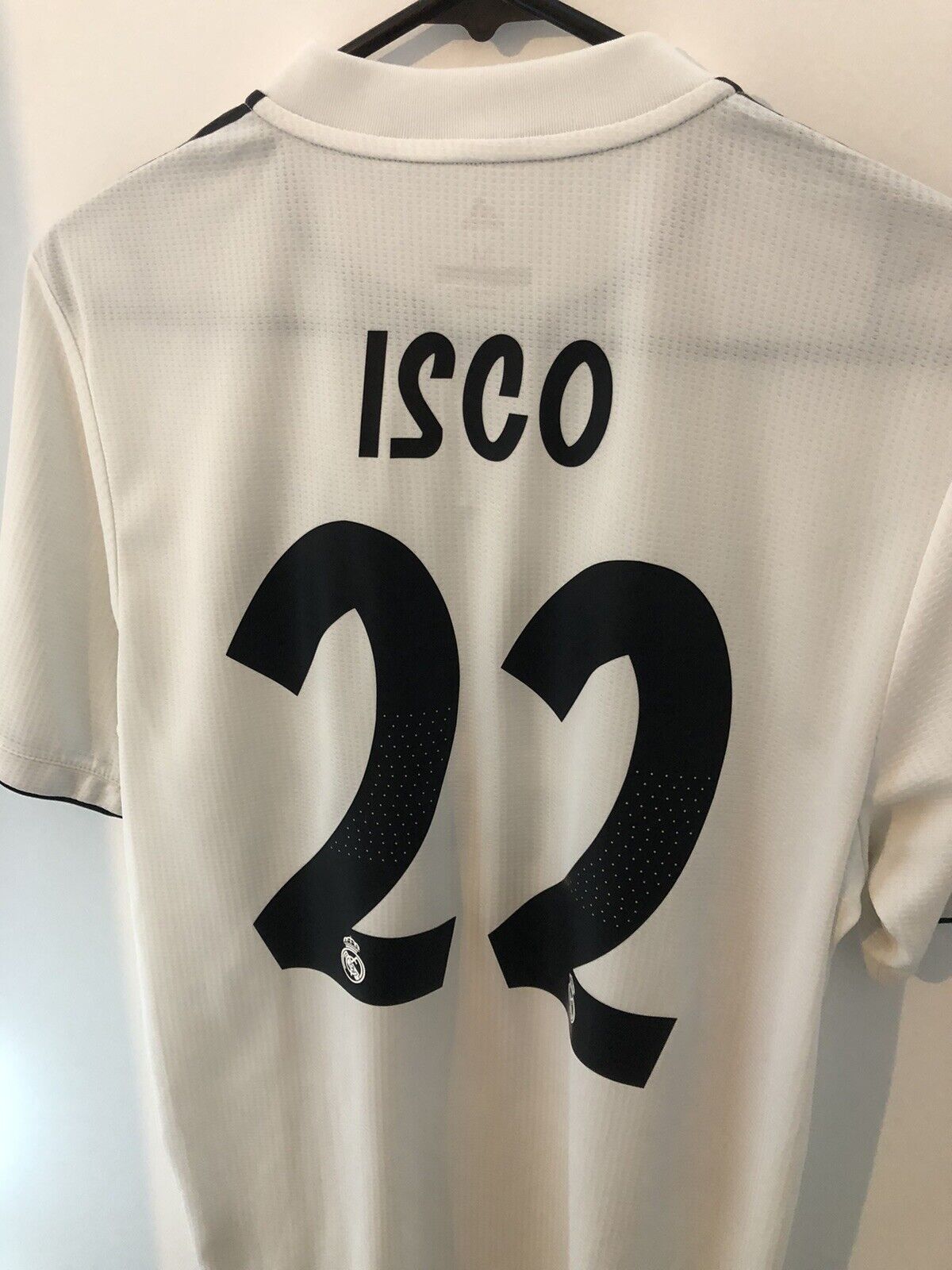 Isco #22 Real Madrid 2018/19 Home Authentic Medium Excellent Condition CG0561