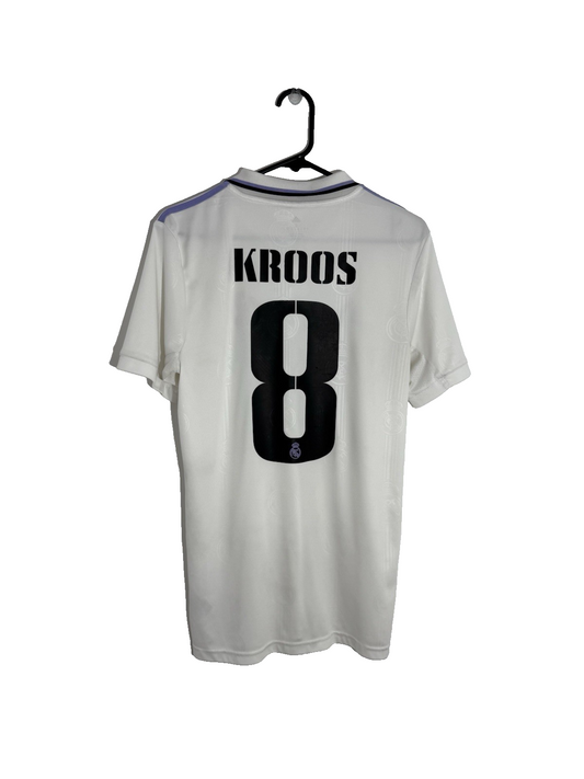Real Madrid Kroos #8 2022/23 Home Small Shirt Excellent Condition
