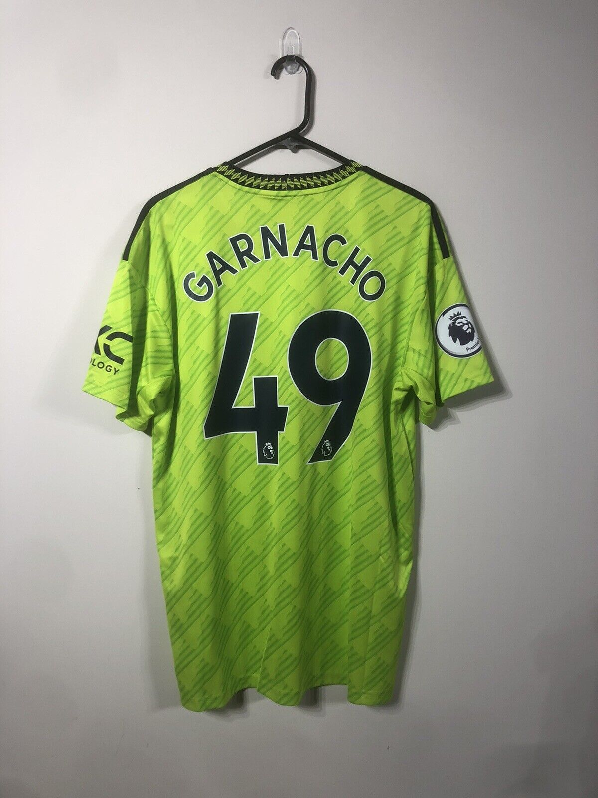 Garnacho #49 Manchester United Large 2022/23 Third Shirt BNWT