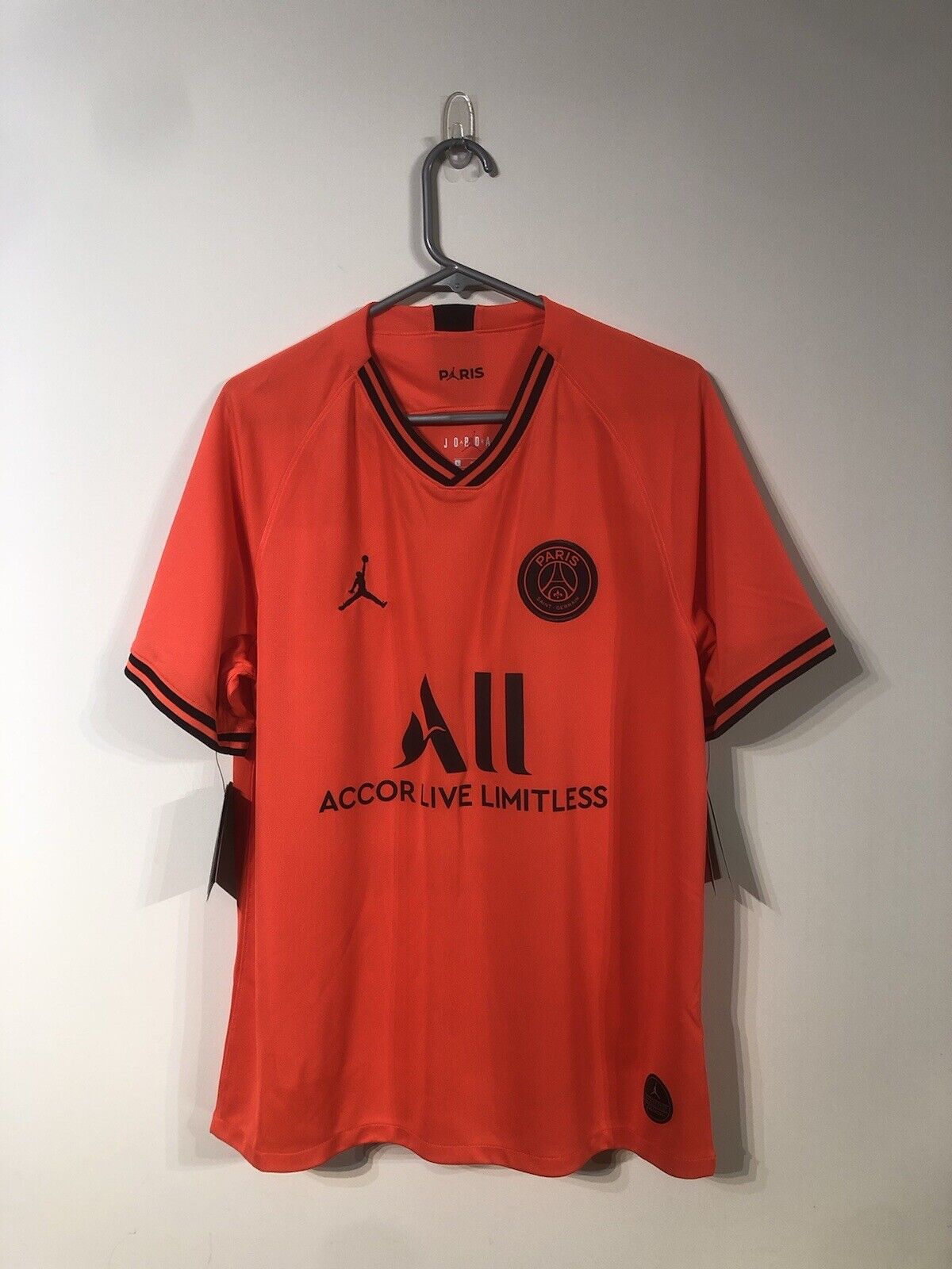 Mbappe #7 Paris St Germain 2019/20 Large Away Shirt Jordan BNWT