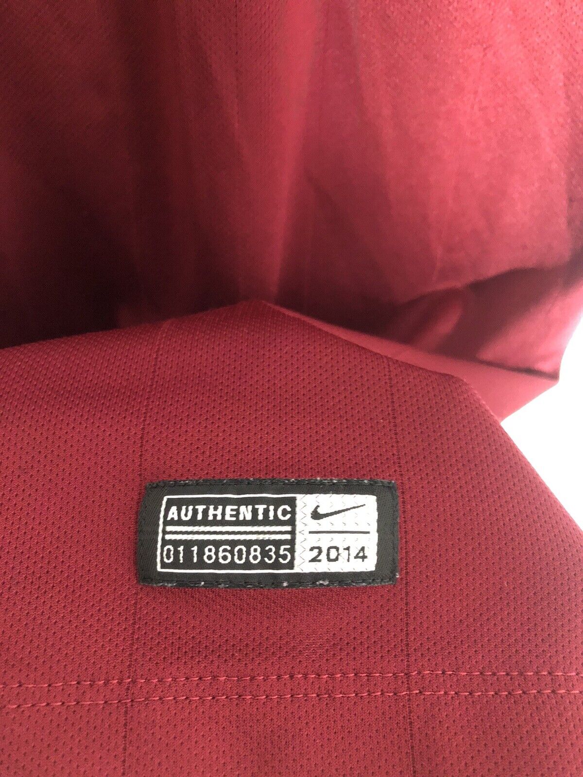 De Rossi 16 AS Roma 2014 15 Home Medium Shirt Very Good Condition 635811 678