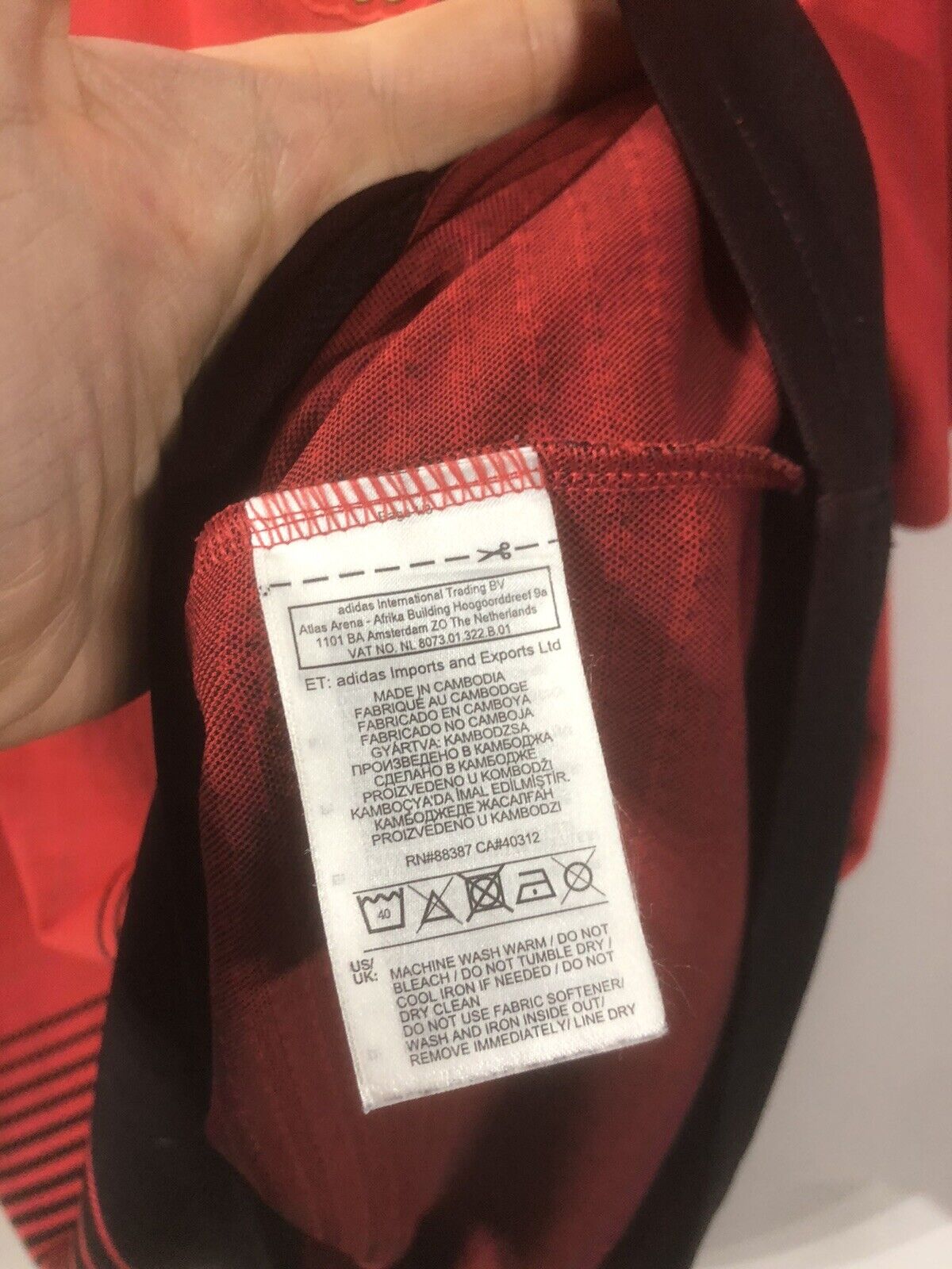 Lindelof #2 Manchester United XL 2018/19 Home Shirt Excellent Condition