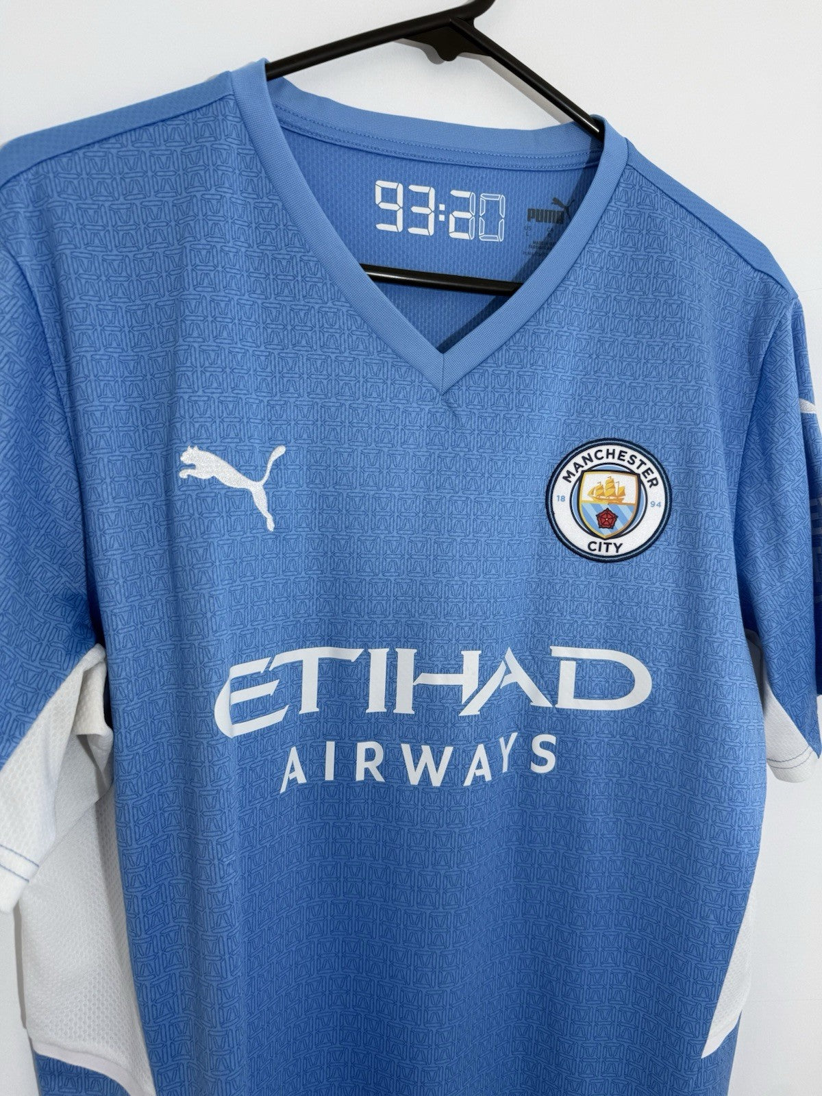 Manchester City Stones #5 2021/22 Large Home Shirt Excellent Condition 759202-01