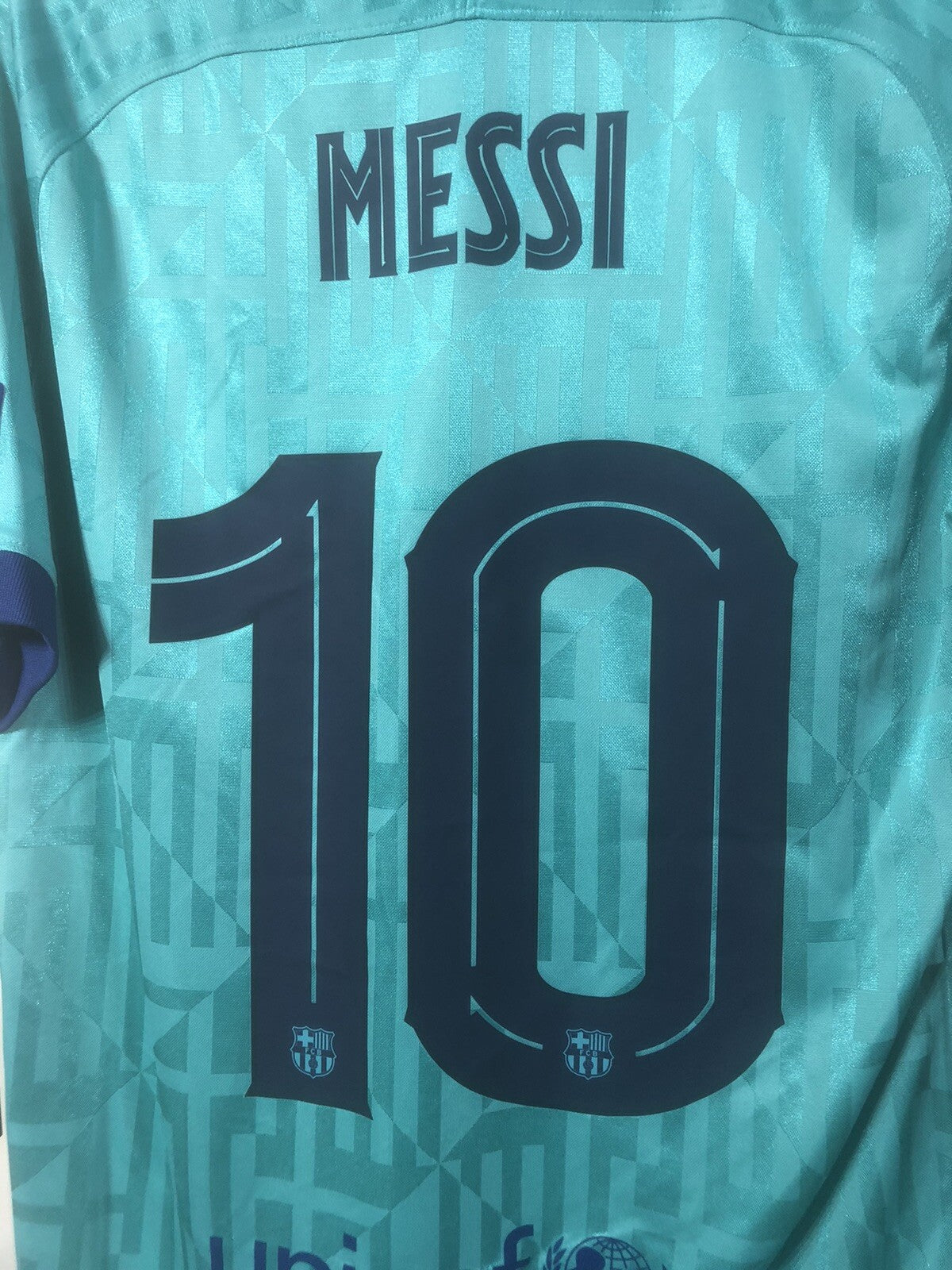 Barcelona Messi #10 2019/20 3rd Medium Champions League Shirt BNWT AT0029-310