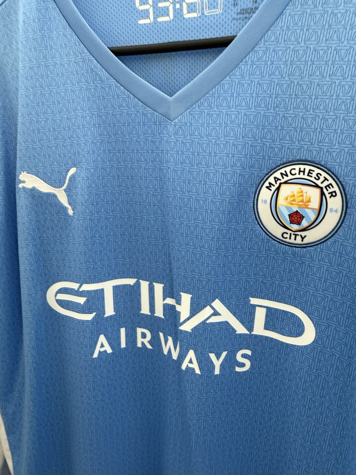 Manchester City Rodrigo #16 2021/22 XL LS Home Shirt Puma BNWT 759203-01