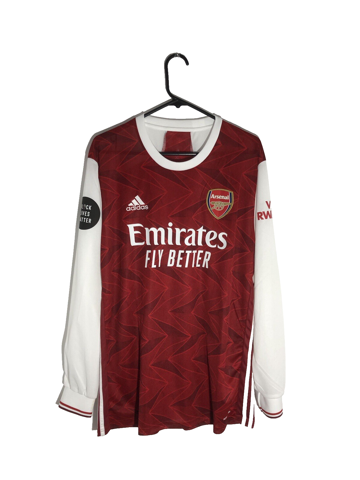 Arsenal Saka #7 2020/21 XL LS Home Football Shirt BNWT FH7814