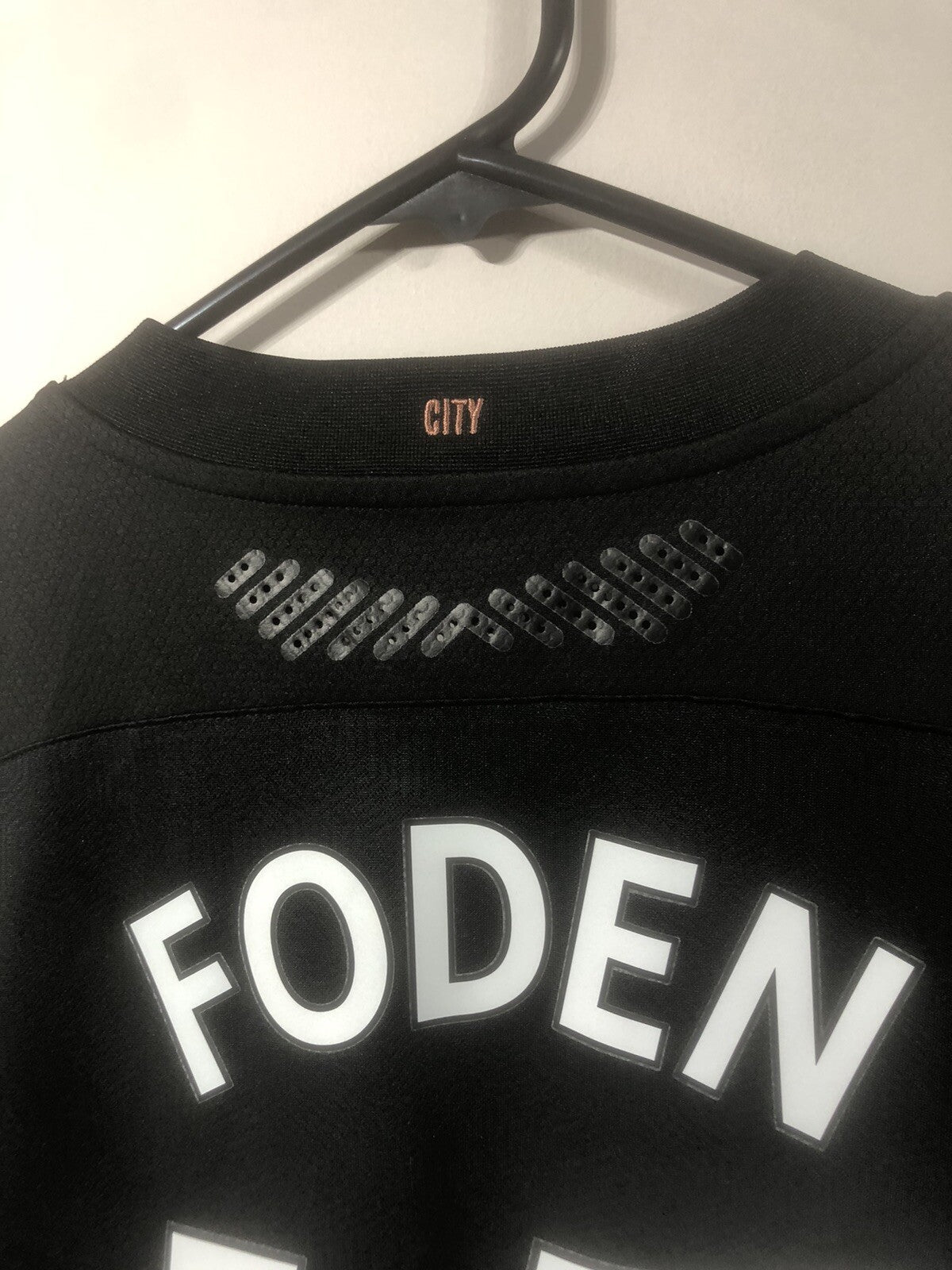 Man City Foden #47 2020/21 Large Authentic Away Excellent Condition 757005-02