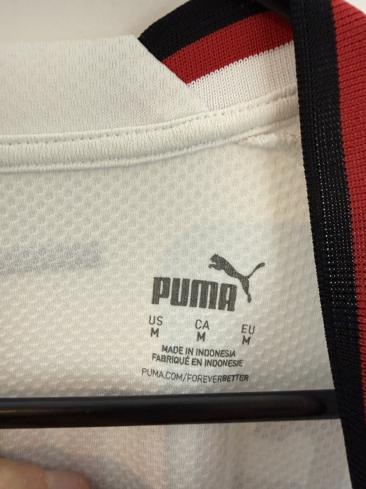 AC Milan Giroud #9 2022/23 Medium Away Shirt Puma Excellent Condition 765834-02