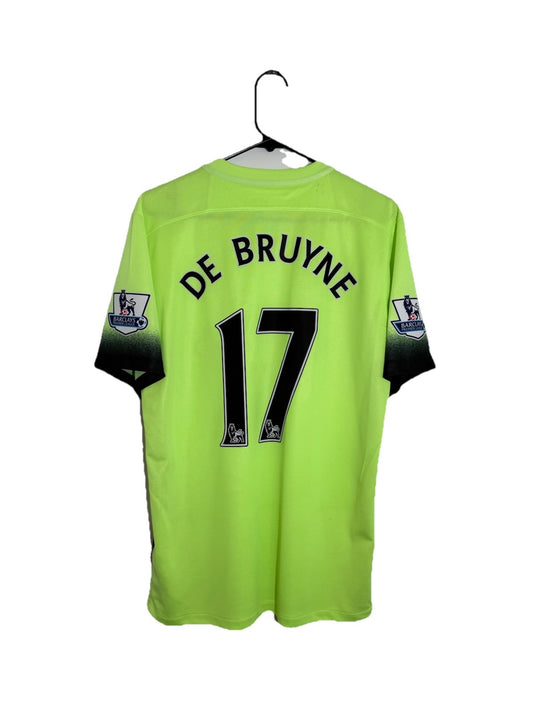 Man City De Bruyne #17 2015/16 Medium 3rd Shirt Excellent Condition 658882-368