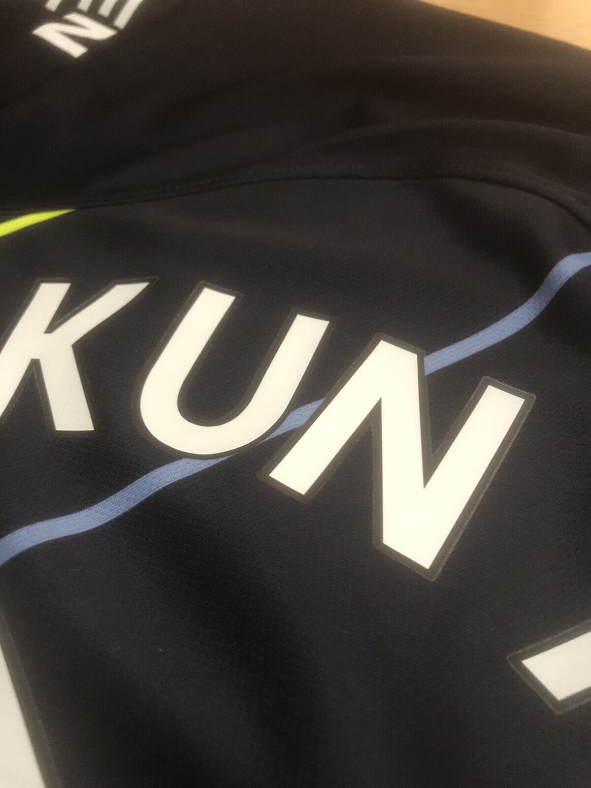 Kun Aguero 10 Manchester City 2018 19 Medium Away Excellent Condition 919002 476