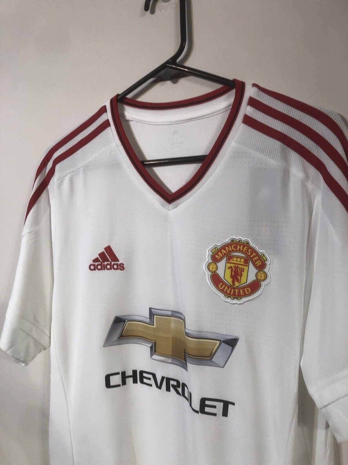 Smalling #12 Manchester United 2015/16 Away Euro Medium Football Shirt BNWT
