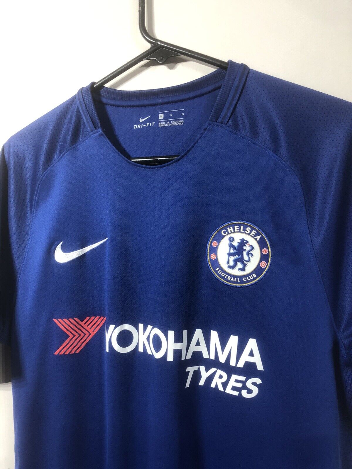 Morata #9 Chelsea Medium 2017/18 Home Shirt Nike Excellent Condition