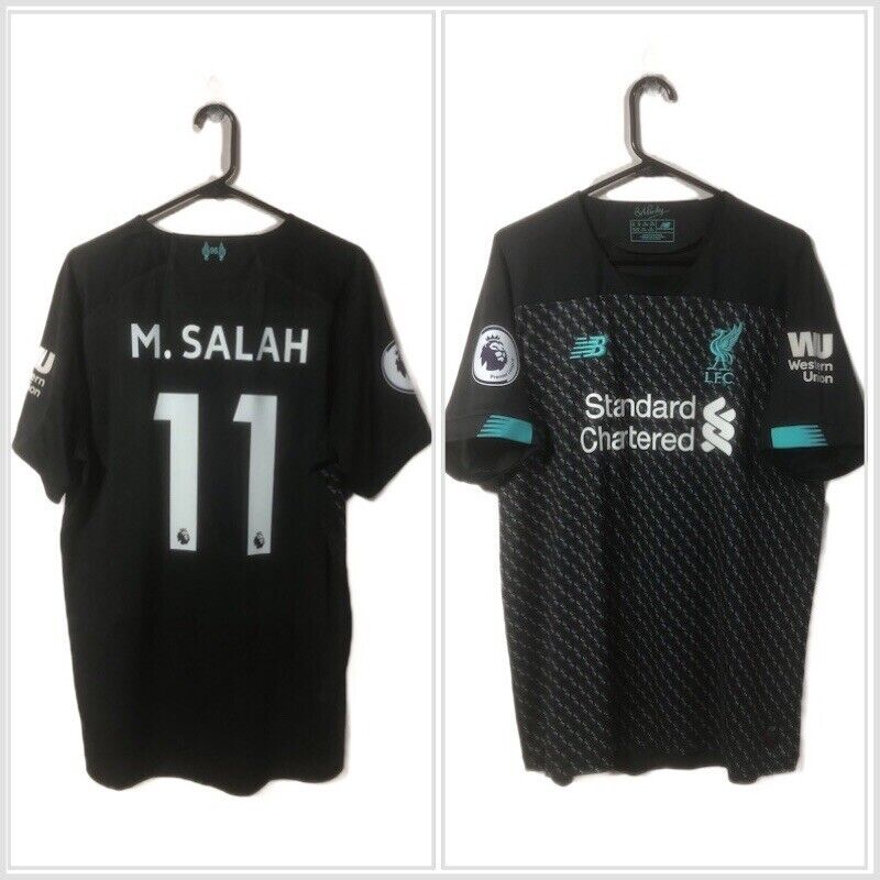 M. Salah 11 Liverpool Xl 2019 20 3rd Shirt Excellent Condition Mt930023