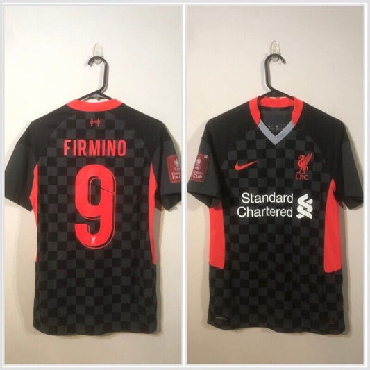Firmino #9 Liverpool Small Euro Vaporknit 2020/21 3rd Shirt Nike BNWT