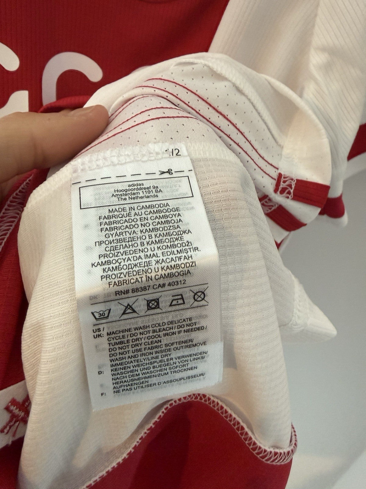Ajax Amsterdam Kudus #20 2020/21 Large Home Shirt BNWT F14798