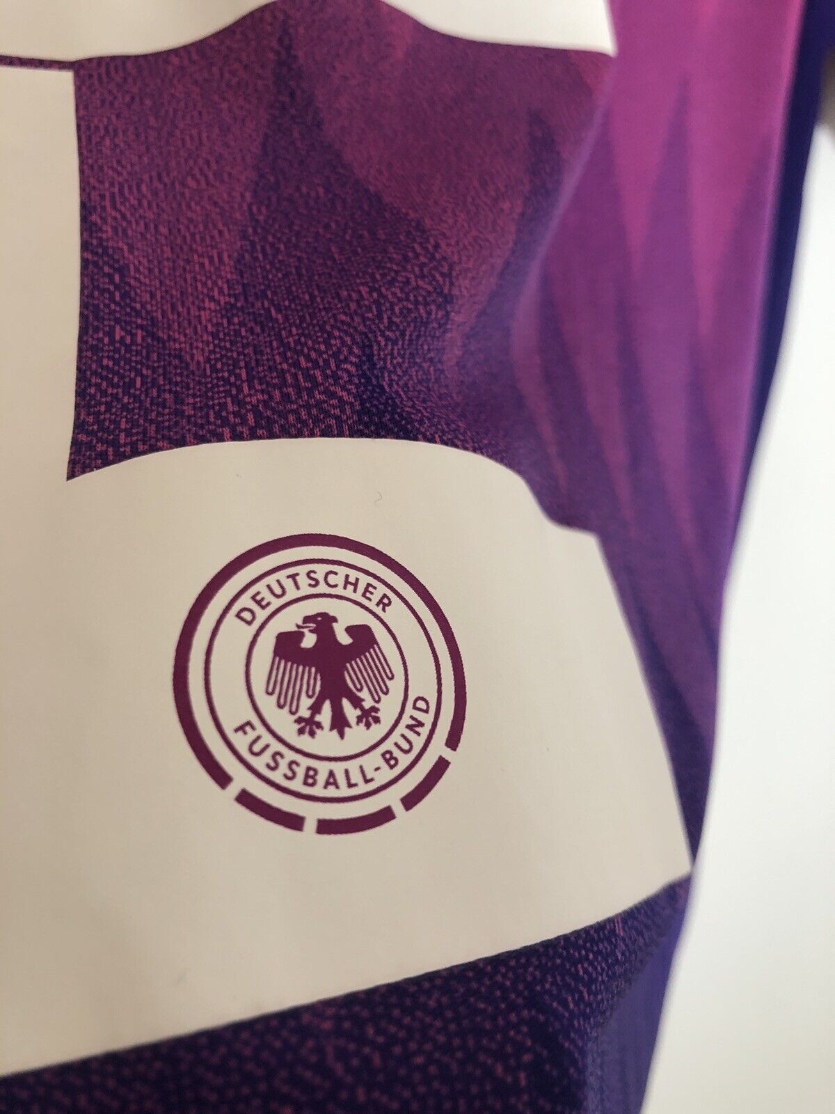 Rudiger 2 Germany Euro 2024 Small Away Shirt Adidias Ip8158