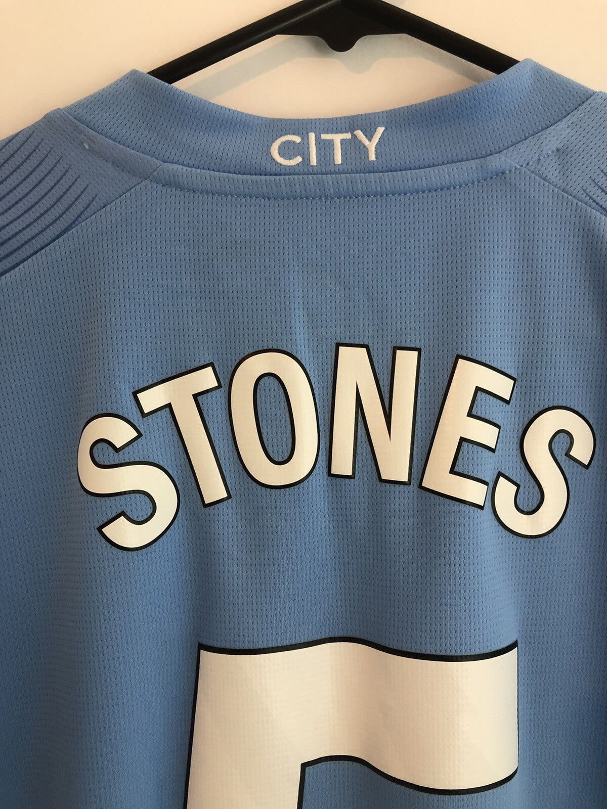Manchester City Stones #5 2023/24 Medium Home Excellent Condition 770438-01