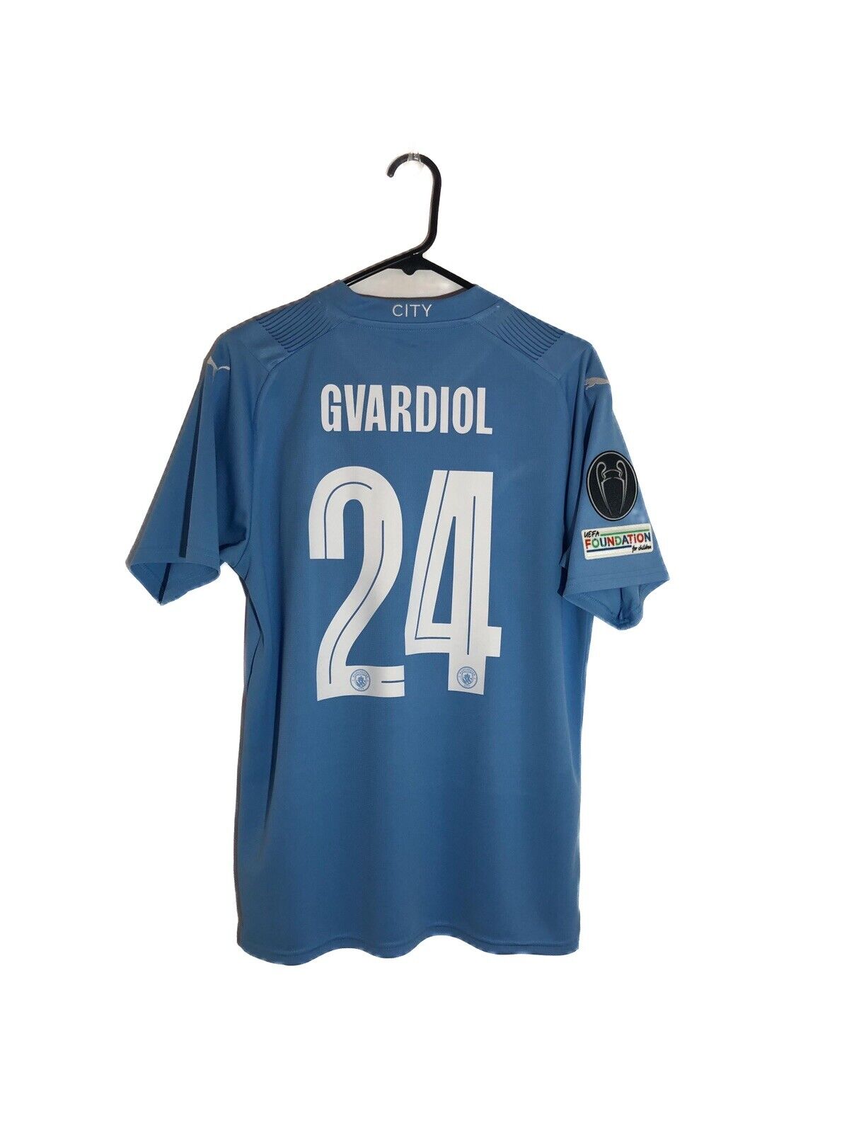 Gvardiol 24 Manchester City 2023 24 Medium Home Excellent Condition 770438 01