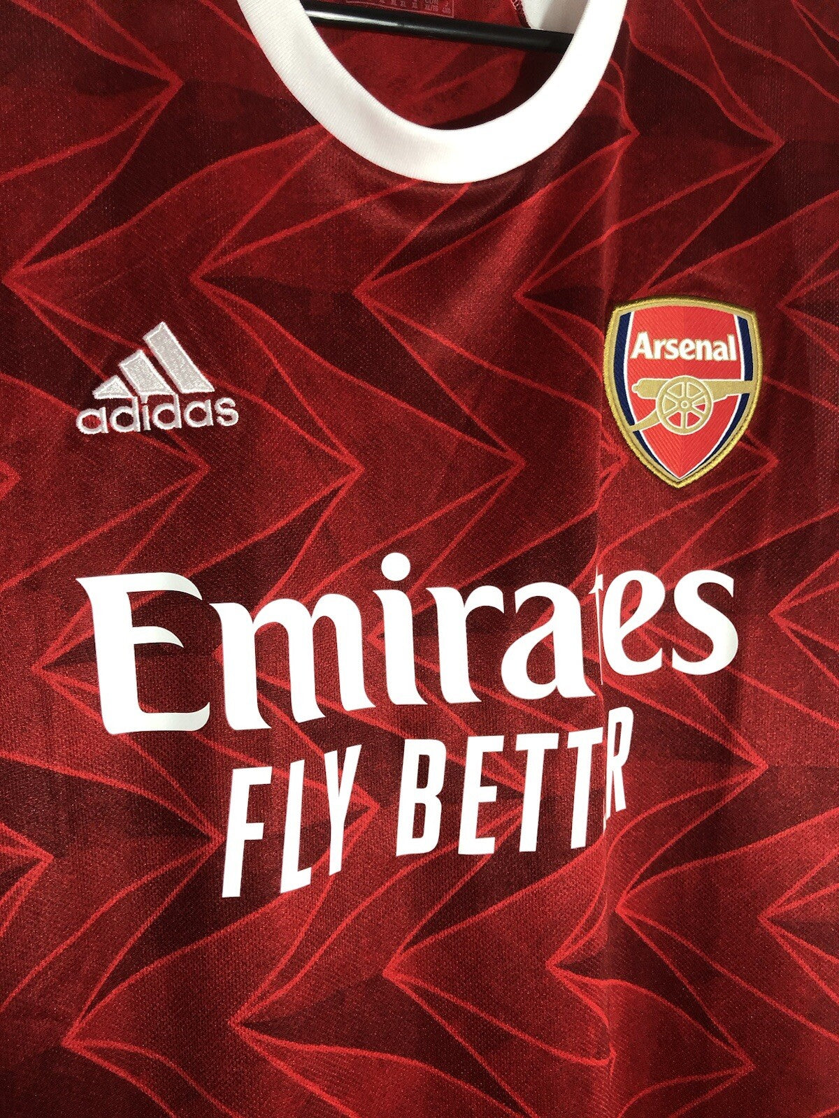 Arsenal Saka #7 2020/21 Euro XL Home Shirt BNWT EH5817