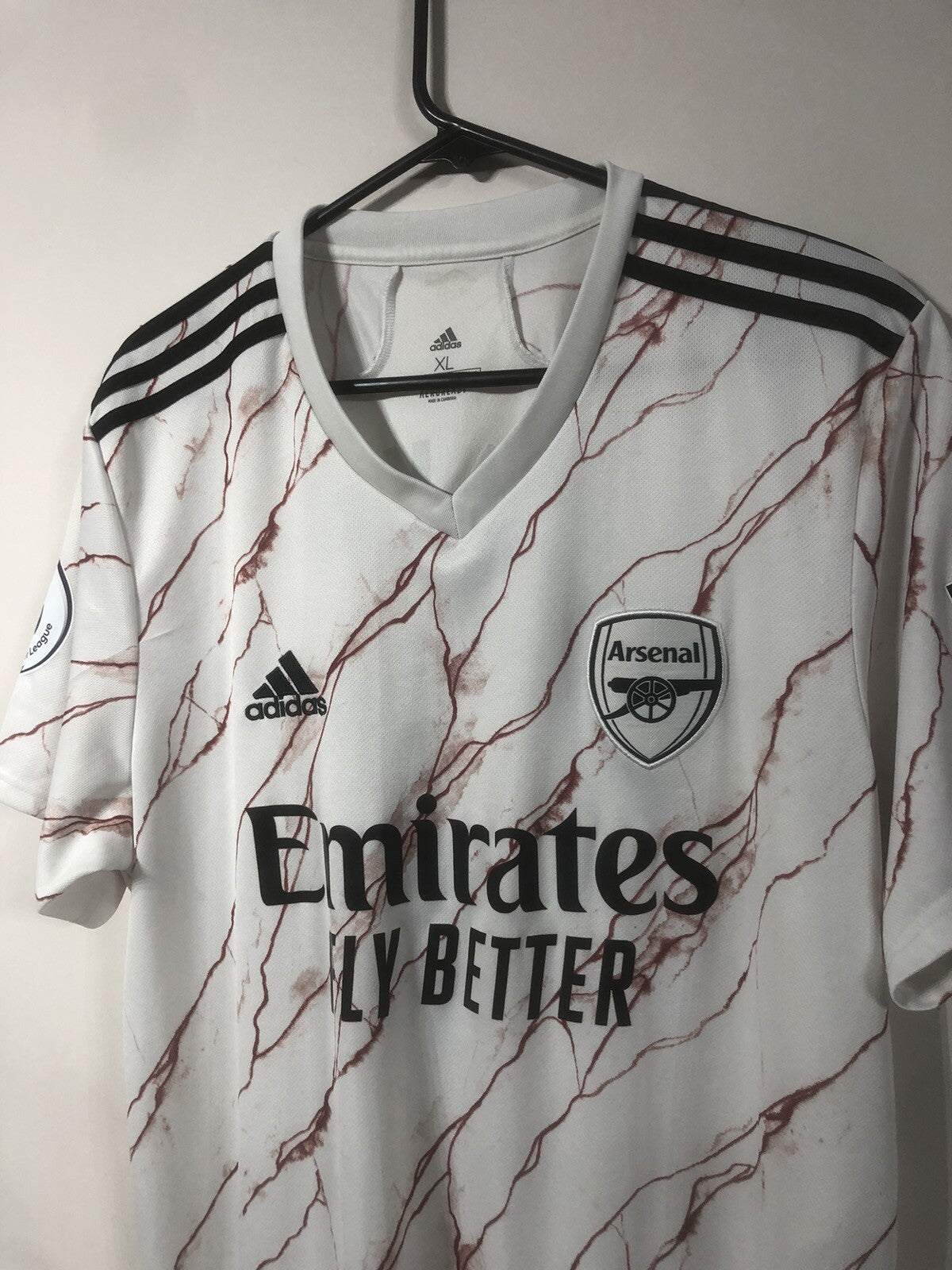 Arsenal Saka #7 2020/21 XL Away Shirt Adidas Excellent Condition EH5815