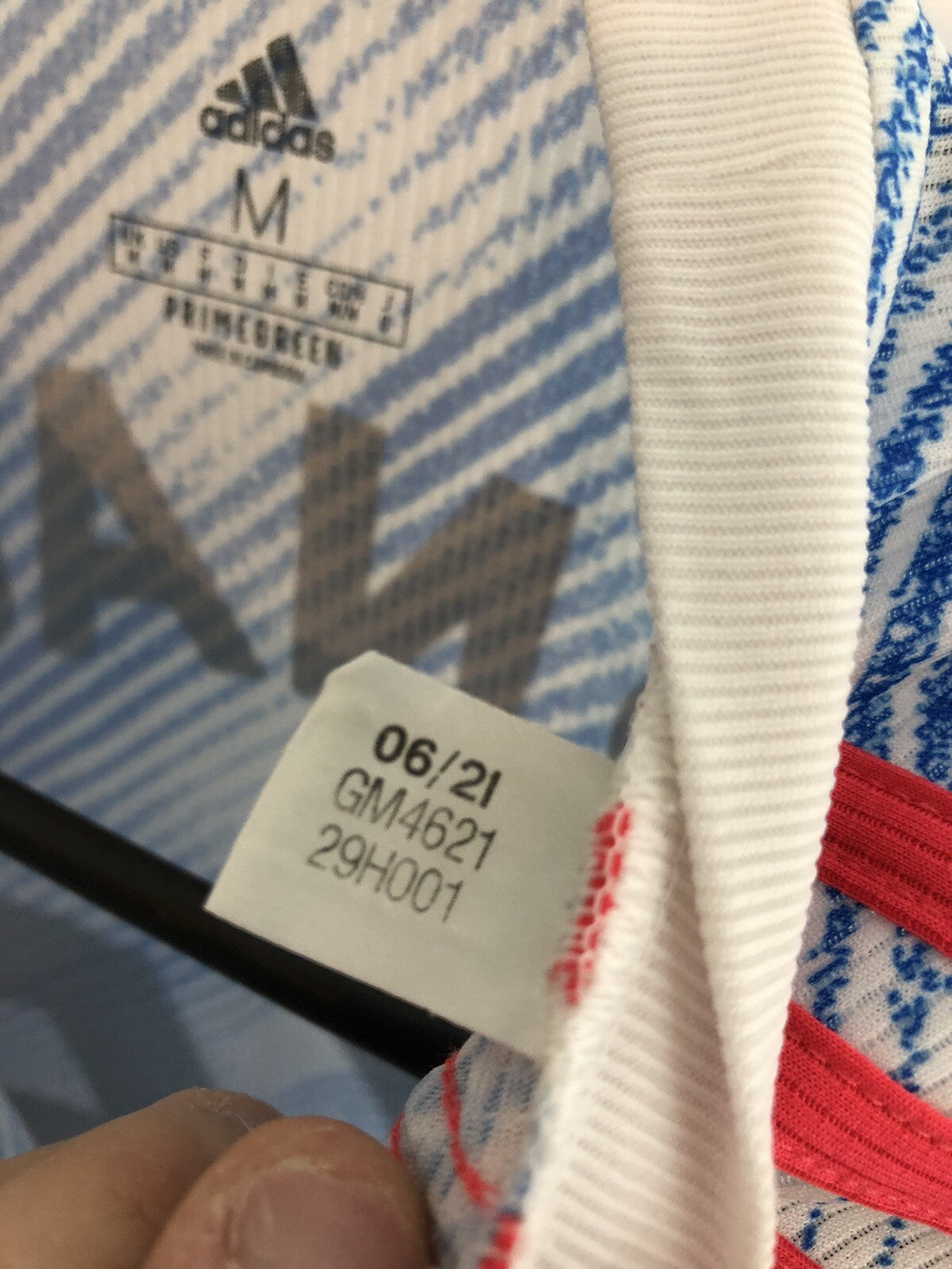 Manchester United Garnacho #75 2021/22 Medium Away Excellent Condition GM4622