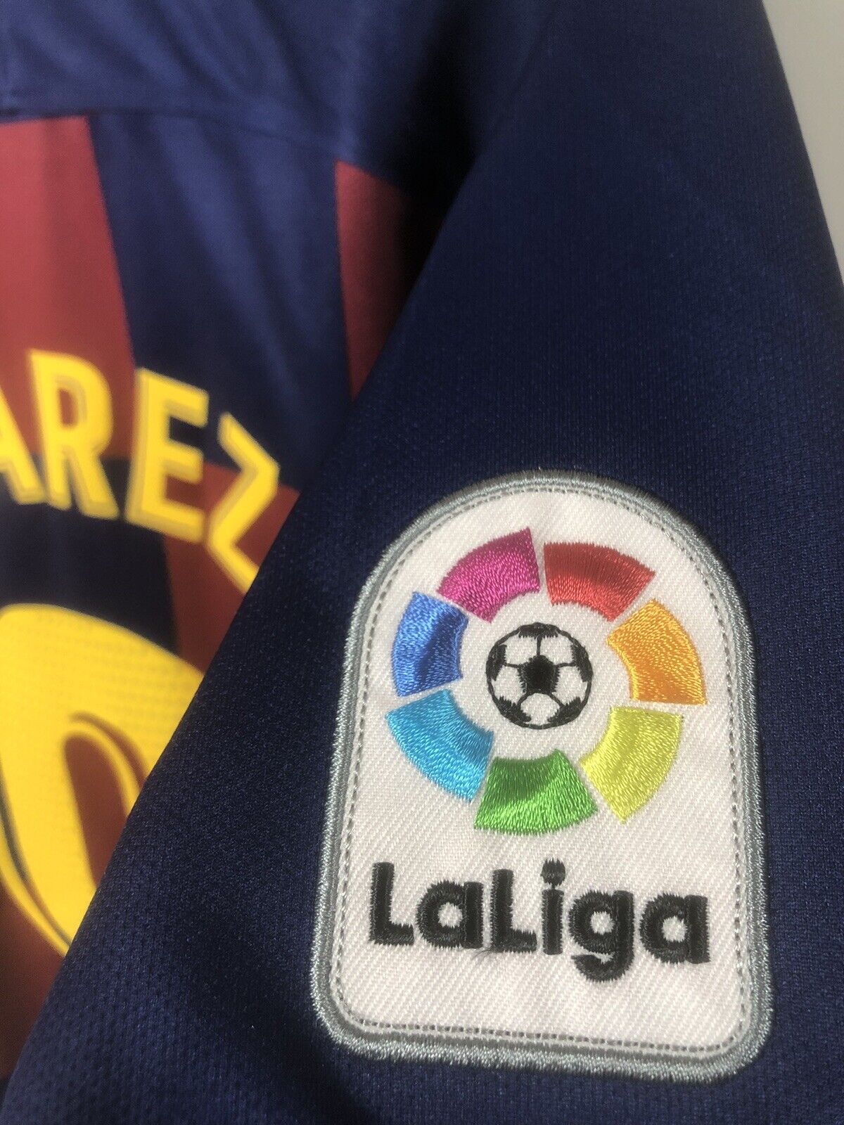 Suarez 9 Barcelona Xl 2019 20 Home Shirt Nike Excellent Condition  Aj5532 456