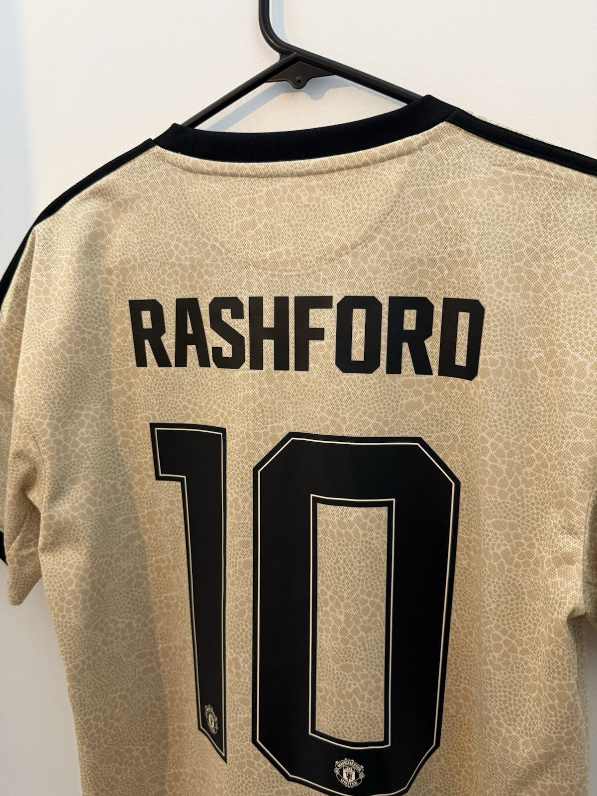 Manchester United Rashford #10 2019/20 Medium CL Away Excellent Condition ED7388